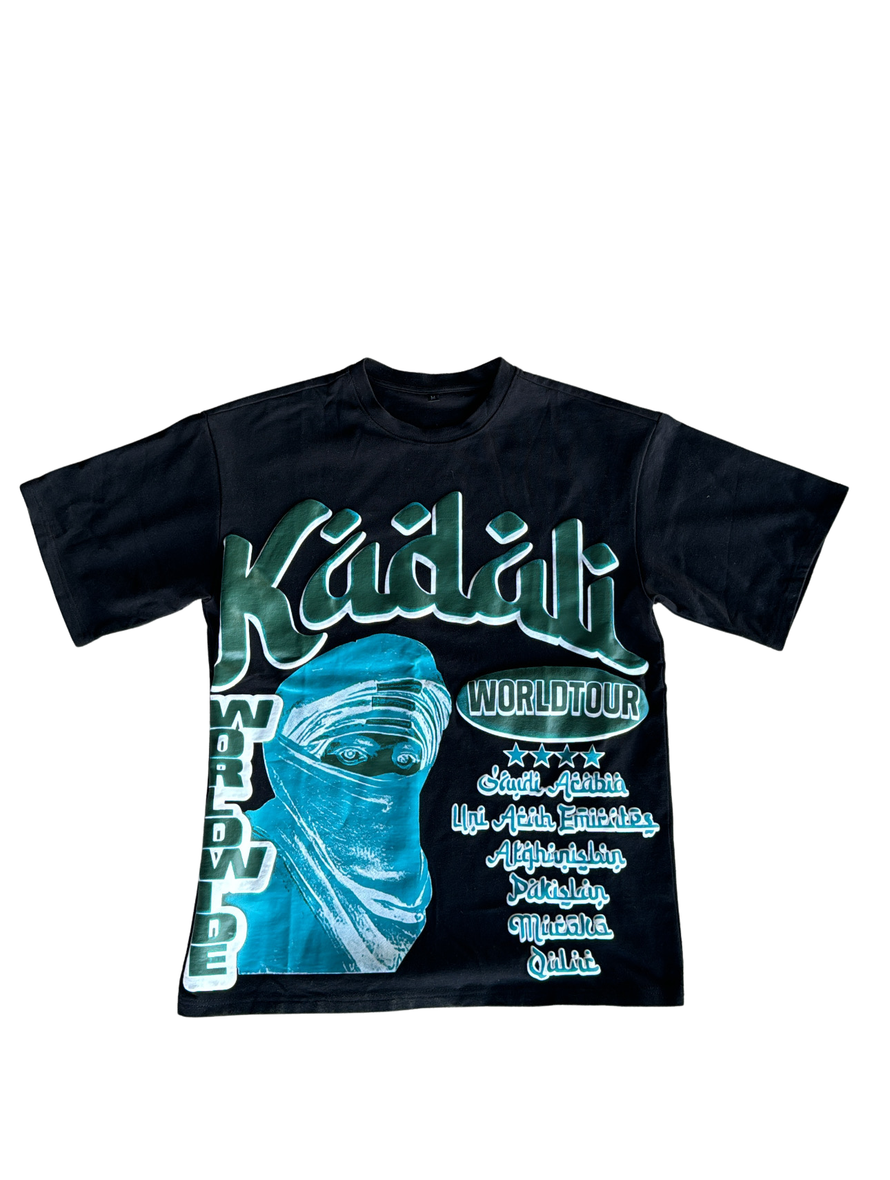 KadaliWorld WideTour Oversized Tee