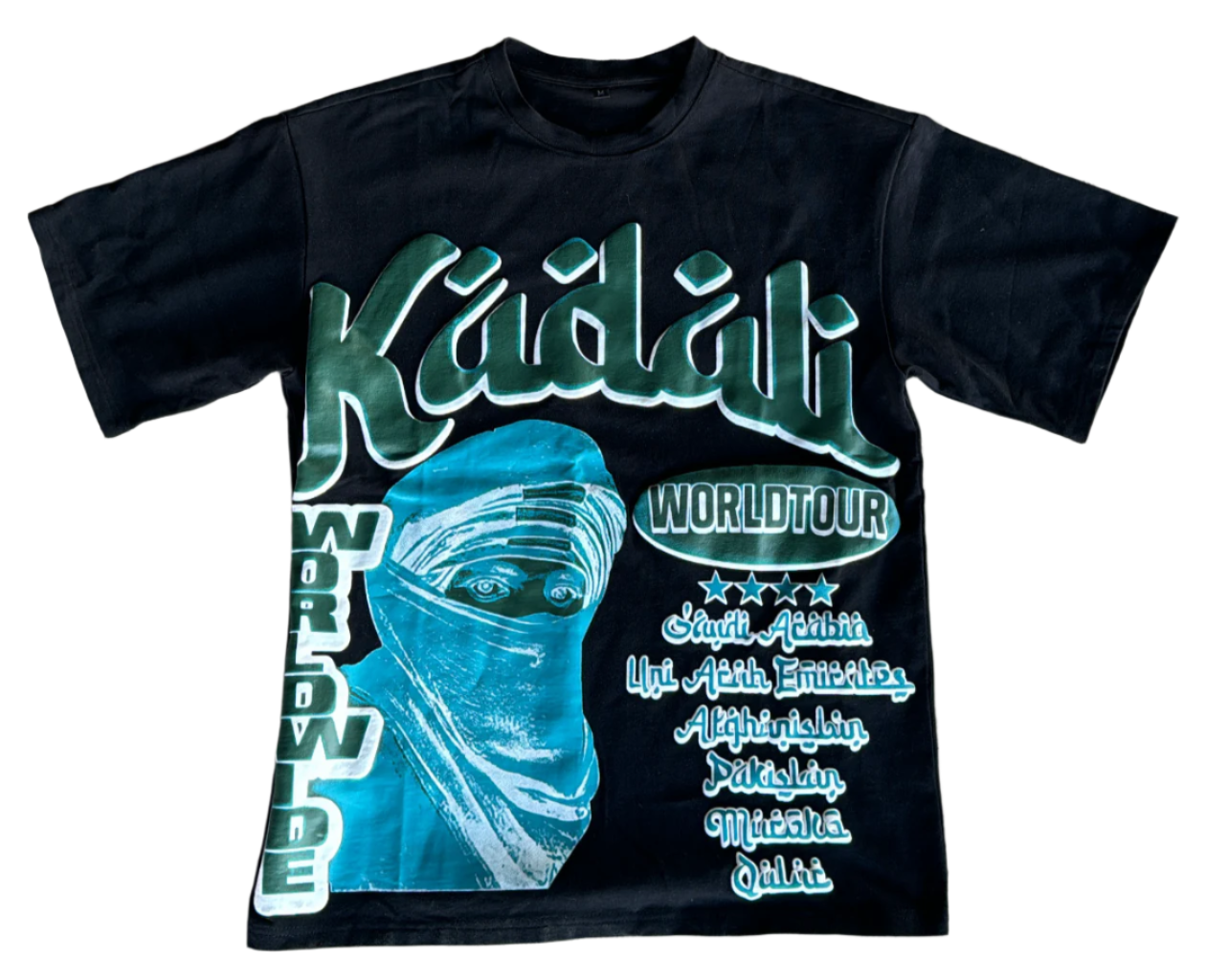 KadaliWorld WideTour Oversized Tee